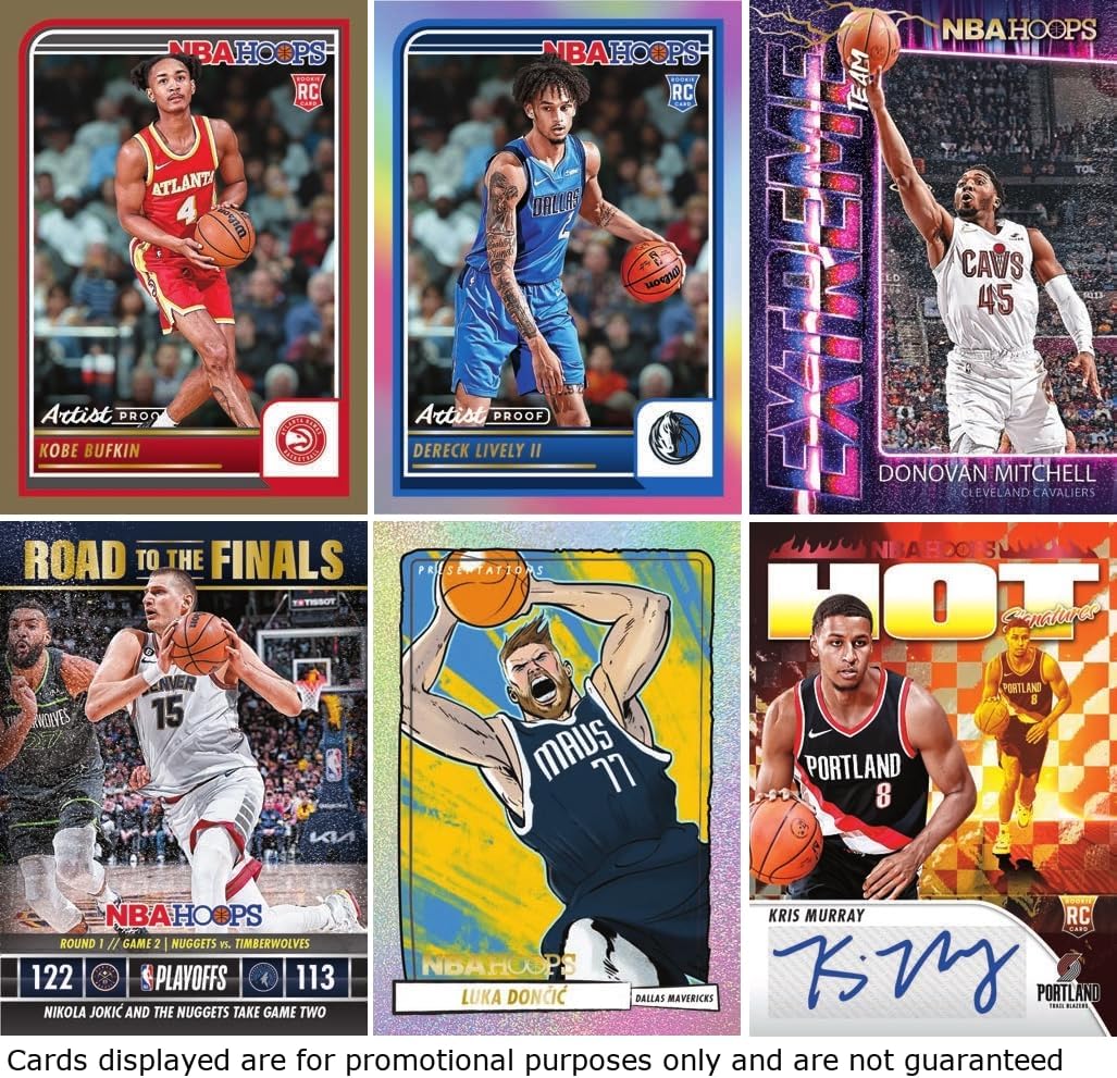 2023/24 Panini NBA Hoops Holiday Basketball 6 - Pack Blaster Box - GamesLand Canada