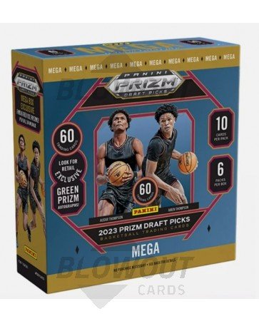 2023/24 Panini Prizm Collegiate Draft Picks Basketball Mega Box - GamesLand Canada