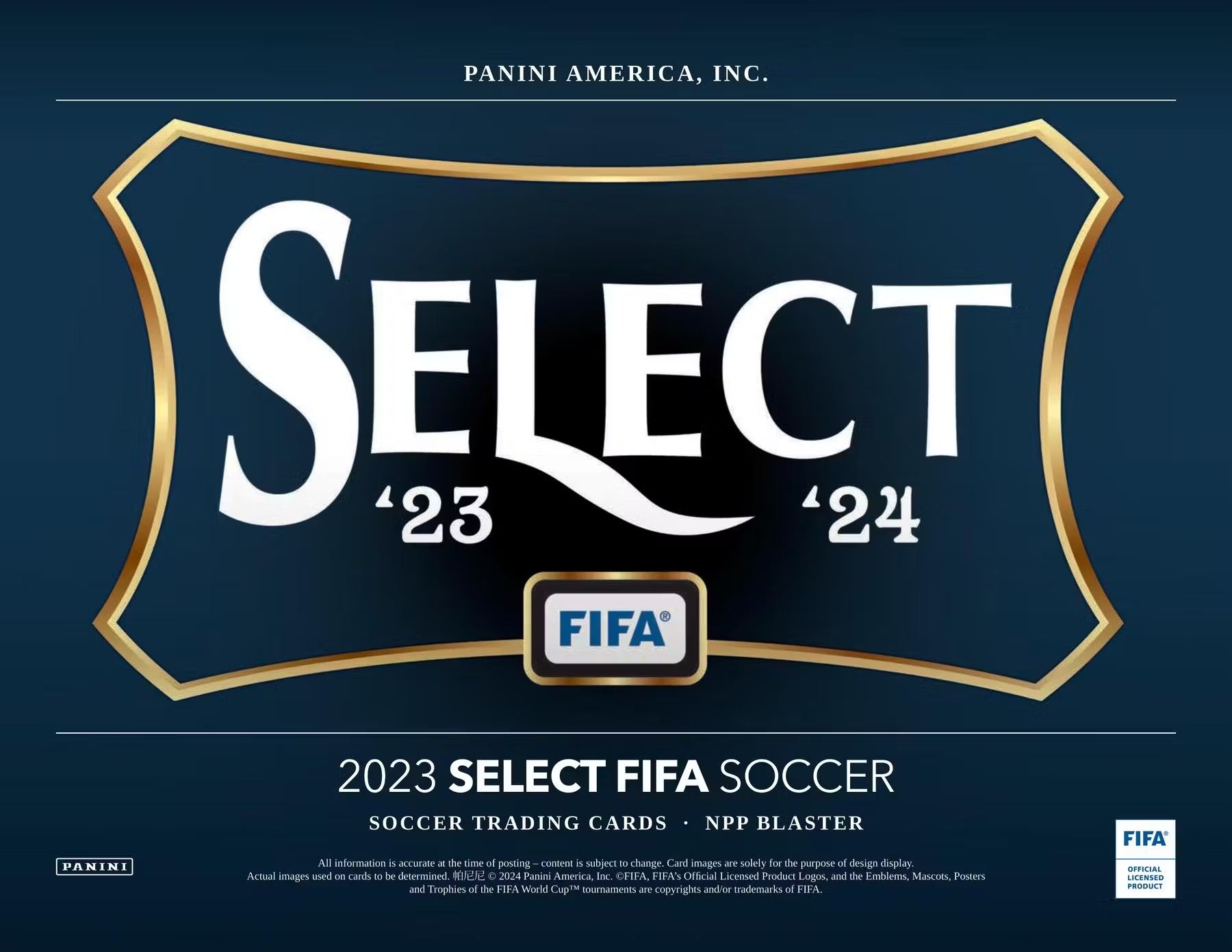 2023/24 Panini Select FIFA Soccer 6 - Pack Blaster Box - GamesLand Canada