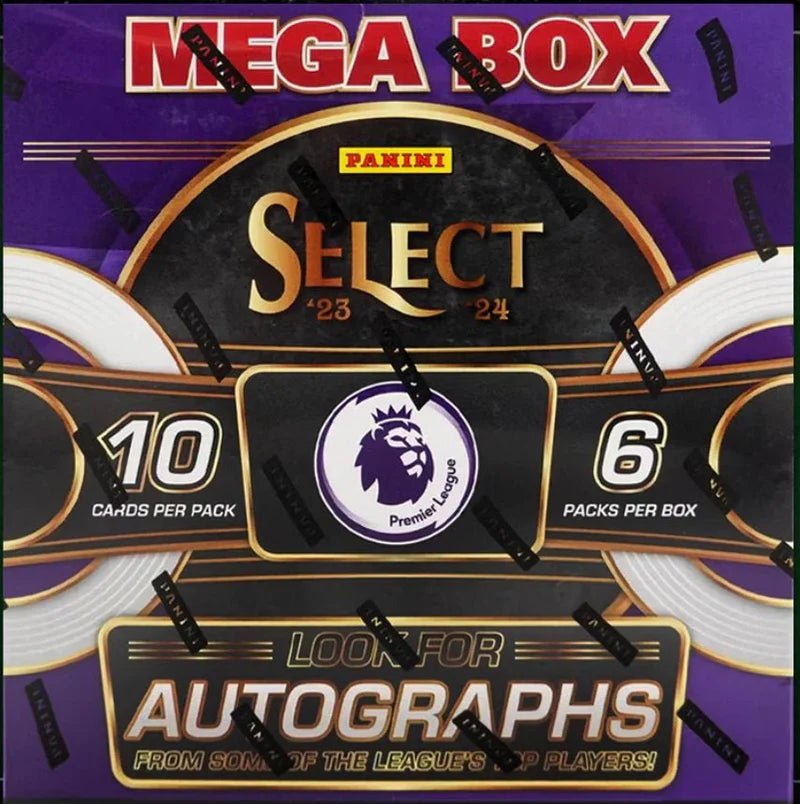 2023/24 Panini Select Premier League EPL Soccer Mega Box (Pink Ice) - GamesLand Canada