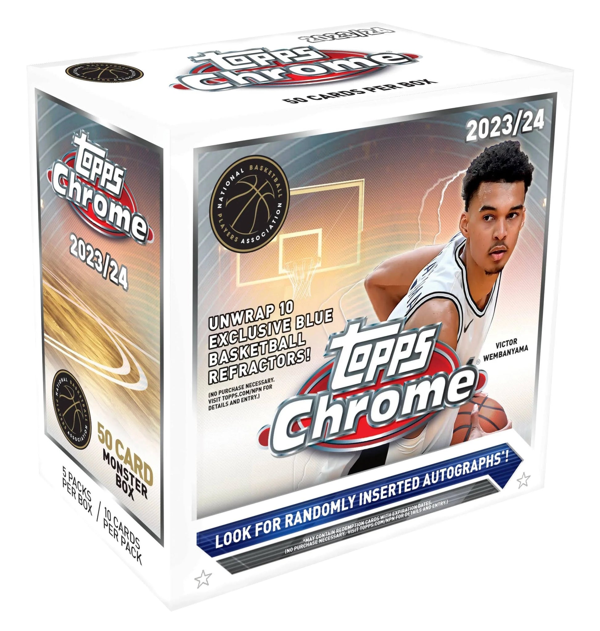 2023/24 Topps Chrome Basketball Monster Box - GamesLand Canada