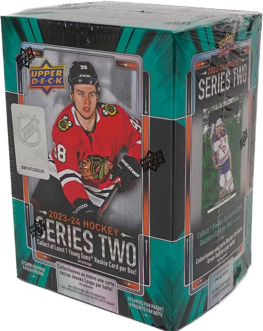 2023/24 Upper Deck Series 2 Hockey 4 - Pack Blaster Box - GamesLand Canada