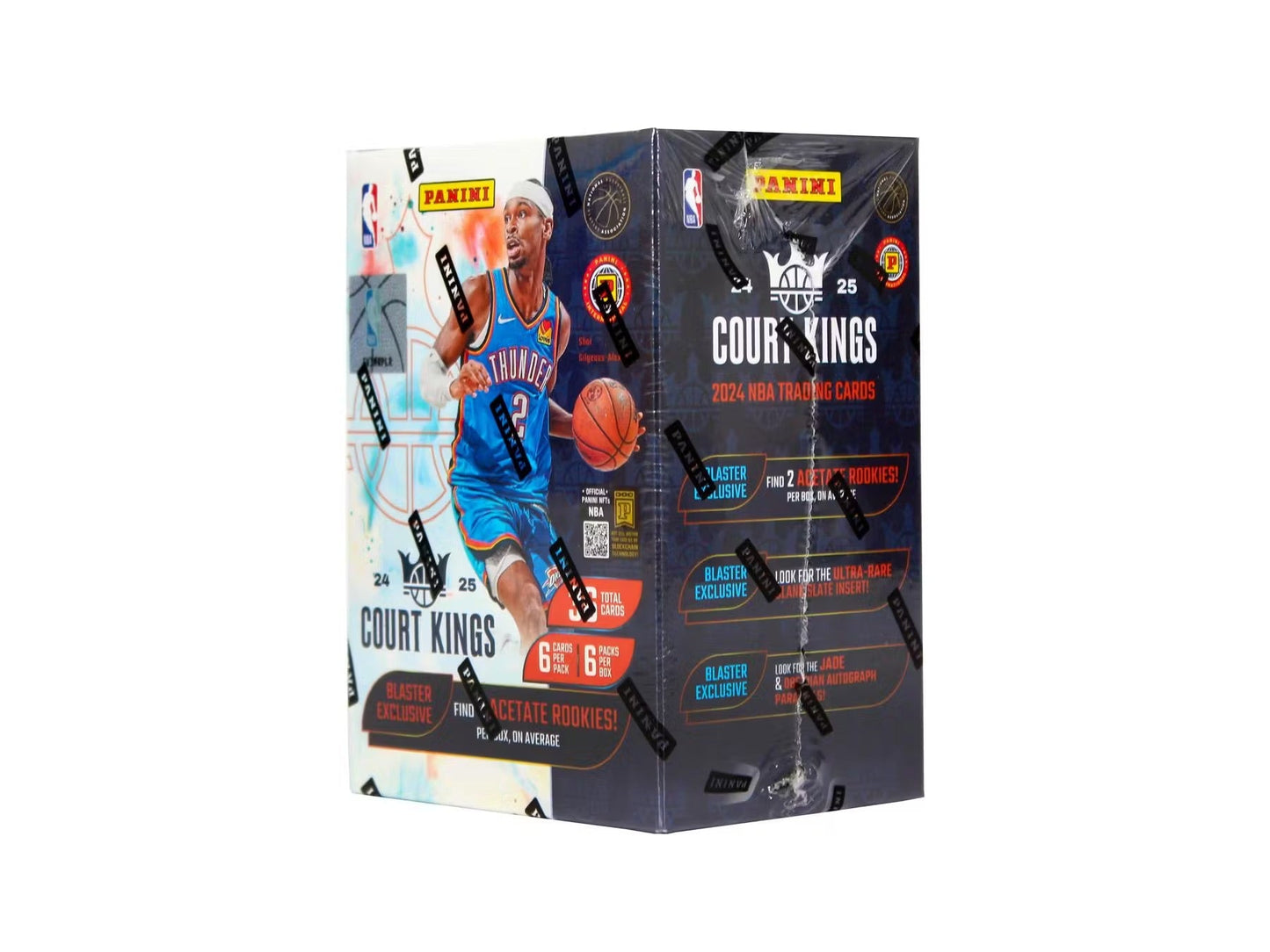 2024 - 25 Panini Court Kings Basketball International Blaster Box - GamesLand Canada