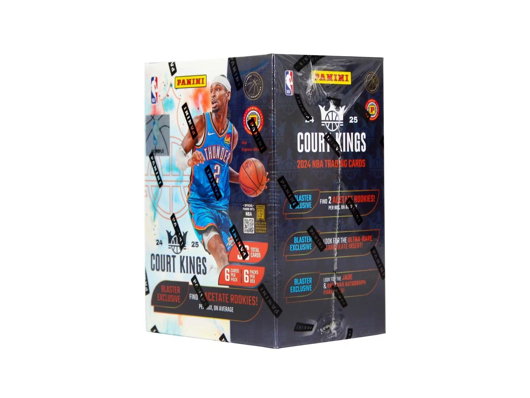 2024 - 25 Panini Court Kings Basketball International Blaster Box - GamesLand Canada