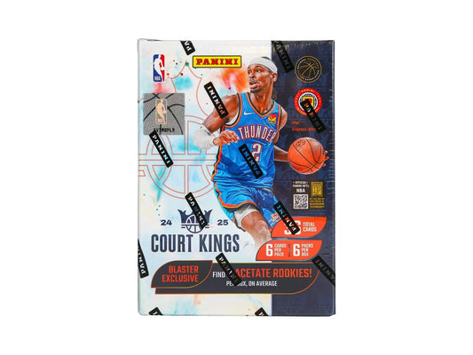 2024 - 25 Panini Court Kings Basketball International Blaster Box - GamesLand Canada