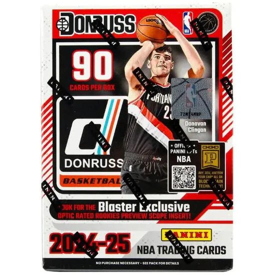 2024 - 25 Panini Donruss Basketball Hobby Blaster Box - GamesLand Canada