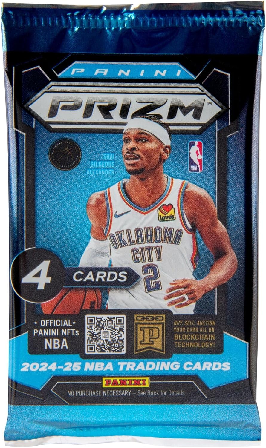 2024 - 25 Panini Prizm Basketball Trading Cards Blaster Box - GamesLand Canada