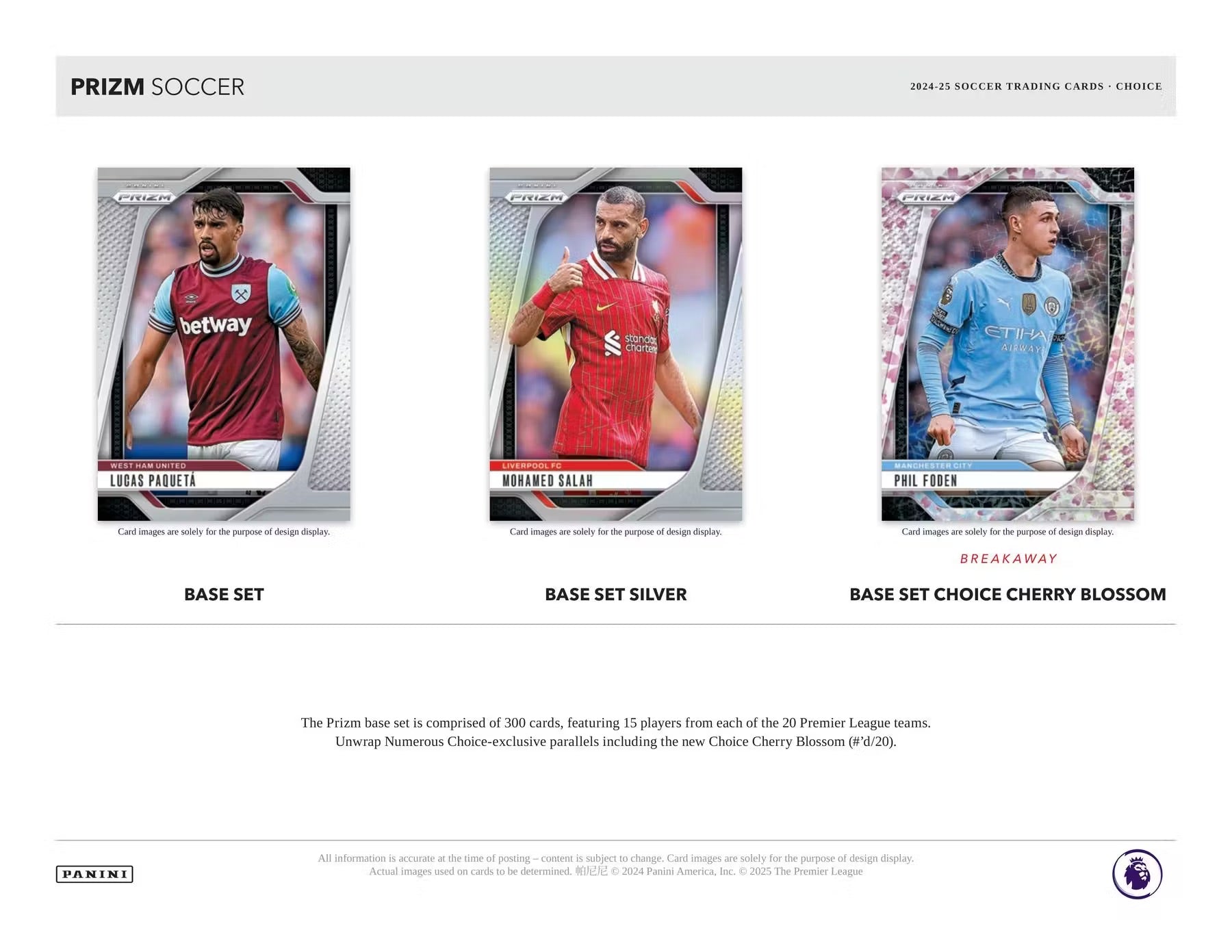 2024 - 25 Panini Prizm EPL English Premier League Soccer Choice Box - GamesLand Canada