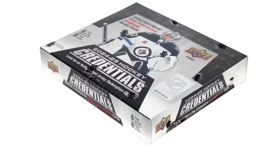 2024 - 25 UPPER DECK CREDENTIALS HOCKEY HOBBY BOX - GamesLand Canada