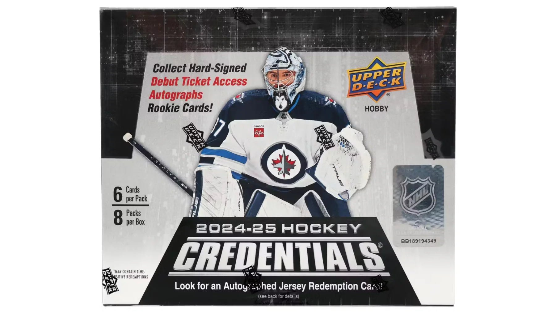 2024 - 25 UPPER DECK CREDENTIALS HOCKEY HOBBY BOX - GamesLand Canada