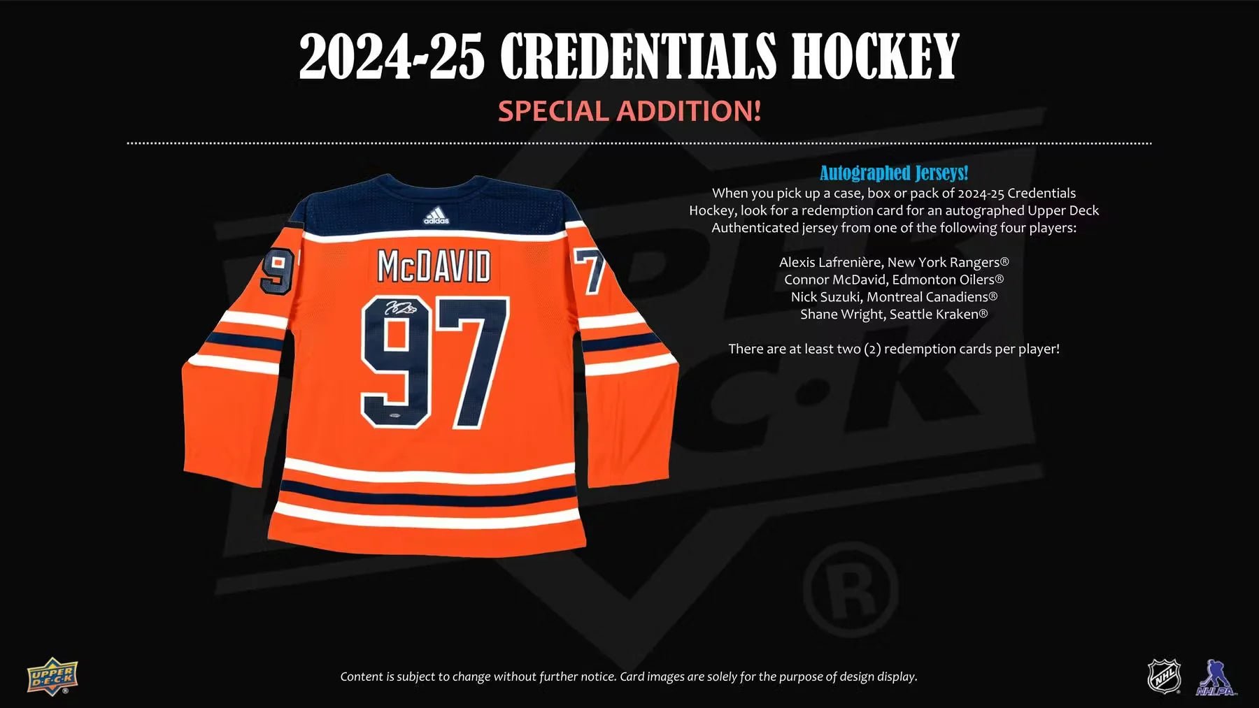 2024 - 25 UPPER DECK CREDENTIALS HOCKEY HOBBY BOX - GamesLand Canada