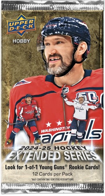 2024 - 25 Upper Deck Extended Series Hockey Hobby Pack - GamesLand Canada