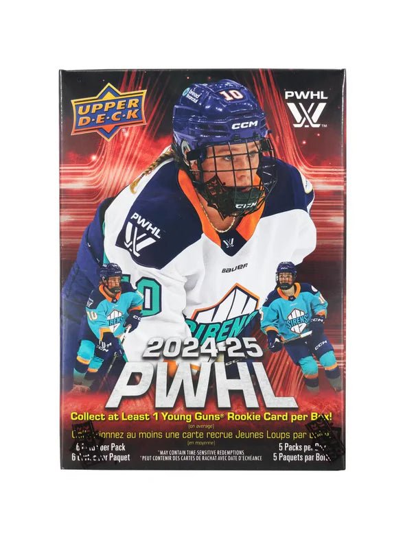 2024-25 UPPER DECK PWHL HOCKEY BLASTER BOX - GamesLand Canada