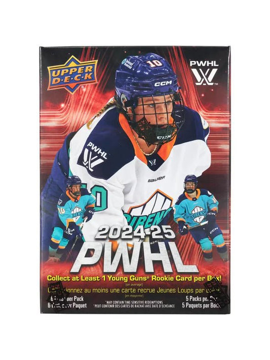 2024-25 UPPER DECK PWHL HOCKEY BLASTER BOX - GamesLand Canada
