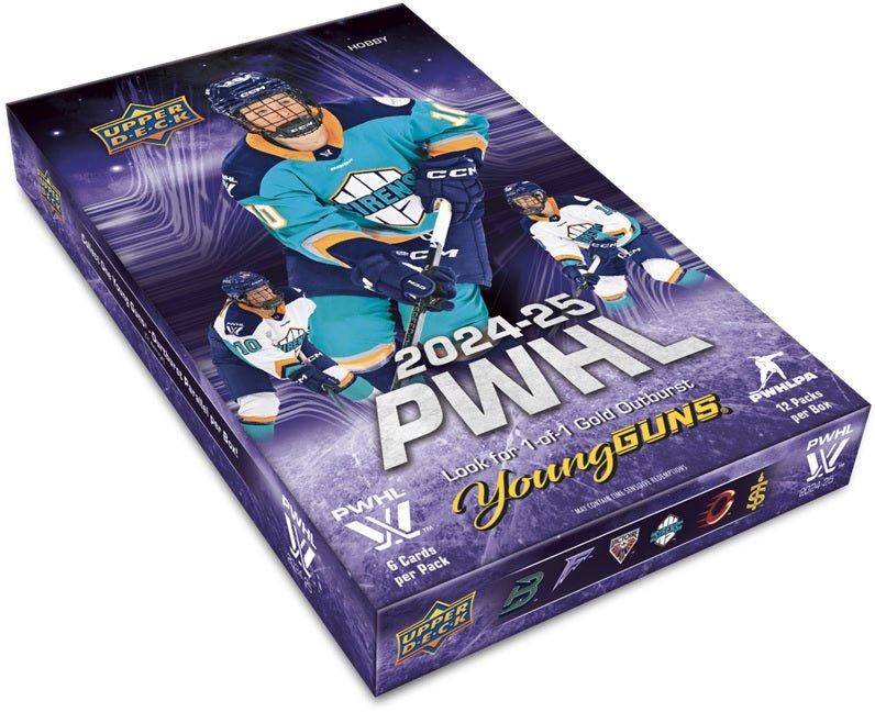 2024 - 25 UPPER DECK PWHL HOCKEY HOBBY BOX - GamesLand Canada