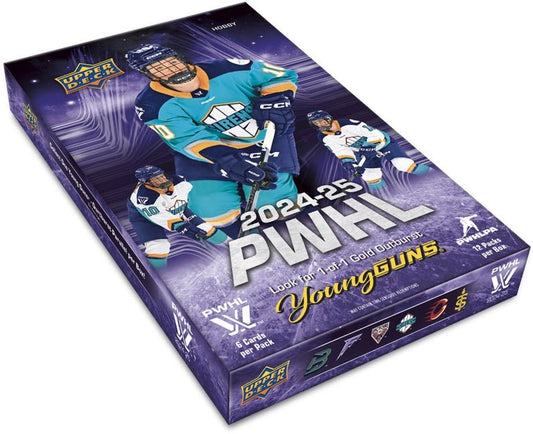2024 - 25 UPPER DECK PWHL HOCKEY HOBBY BOX - GamesLand Canada