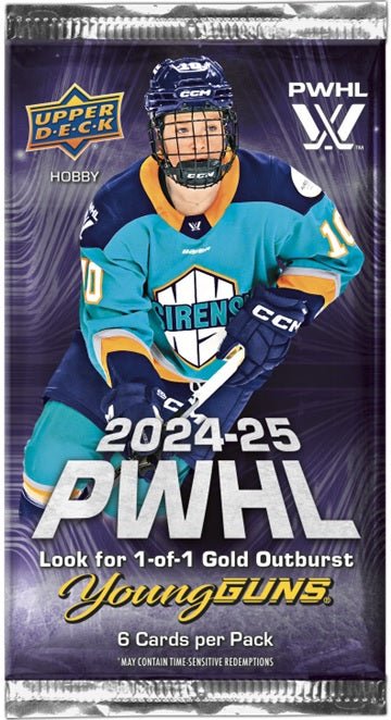 2024 - 25 UPPER DECK PWHL HOCKEY HOBBY BOX - GamesLand Canada