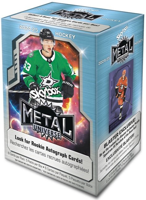 2024 - 25 Upper Deck Skybox Metal Universe Hockey Blaster Box - GamesLand Canada