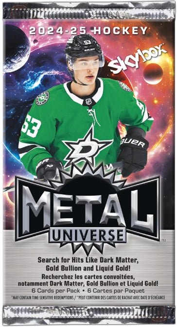 2024 - 25 Upper Deck Skybox Metal Universe Hockey Blaster Box - GamesLand Canada