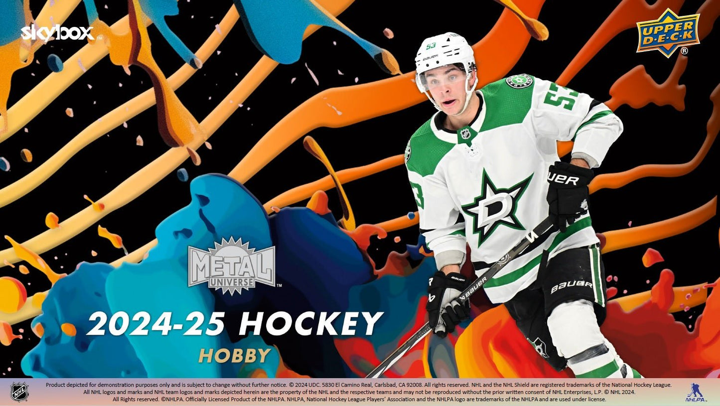 2024 - 25 Upper Deck Skybox Metal Universe Hockey Hobby Box - GamesLand Canada