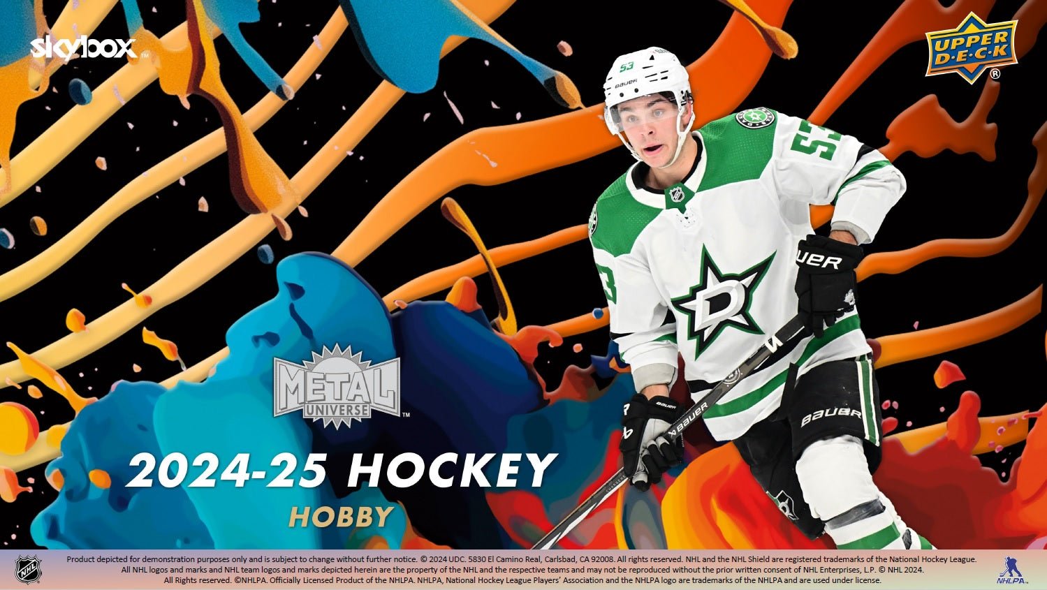 2024 - 25 Upper Deck Skybox Metal Universe Hockey Hobby Box - GamesLand Canada
