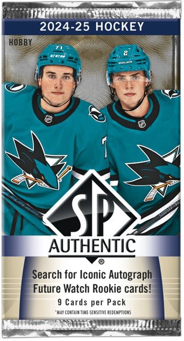 2024 - 25 UPPER DECK SP AUTHENTIC HOCKEY HOBBY BOX - GamesLand Canada