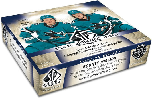 2024 - 25 UPPER DECK SP AUTHENTIC HOCKEY HOBBY BOX - GamesLand Canada