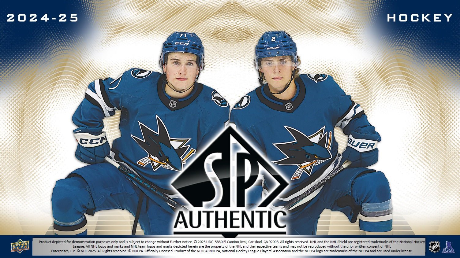 2024 - 25 UPPER DECK SP AUTHENTIC HOCKEY HOBBY BOX - GamesLand Canada