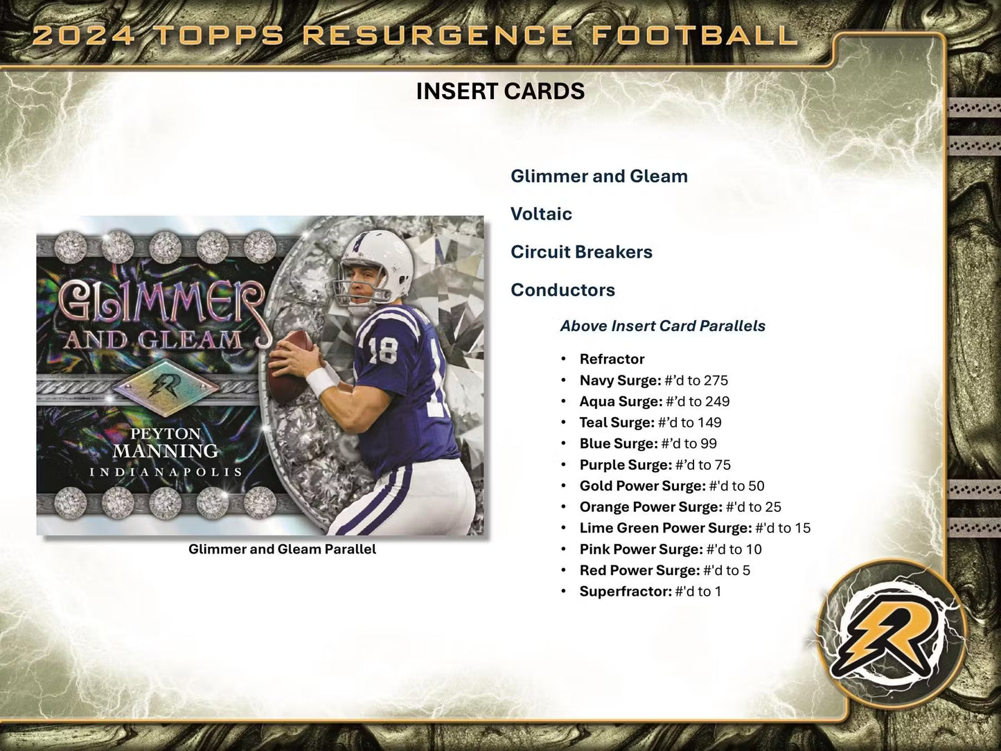 2024 Topps Resurgence Football Mega Box
