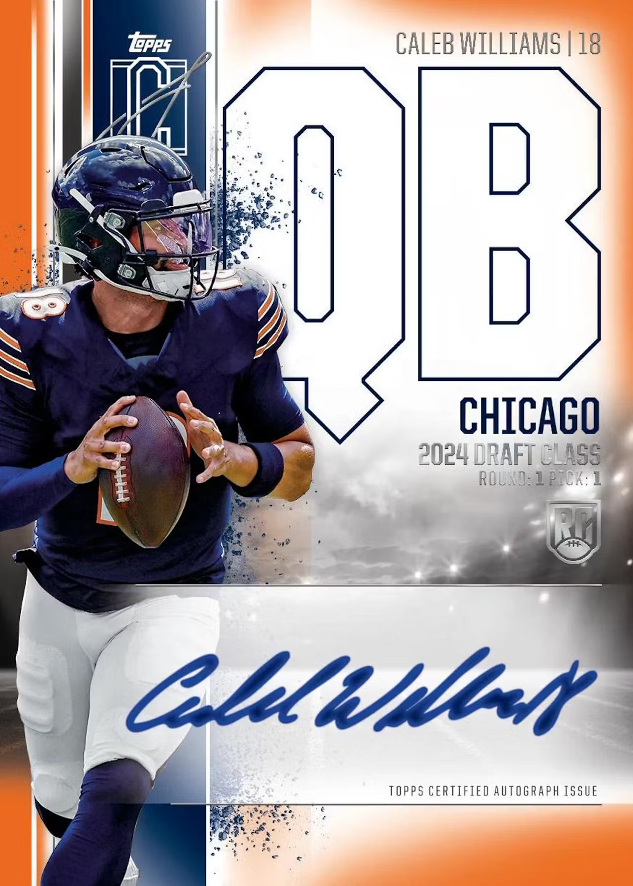 2024 Topps Signature Class Football Mega Box