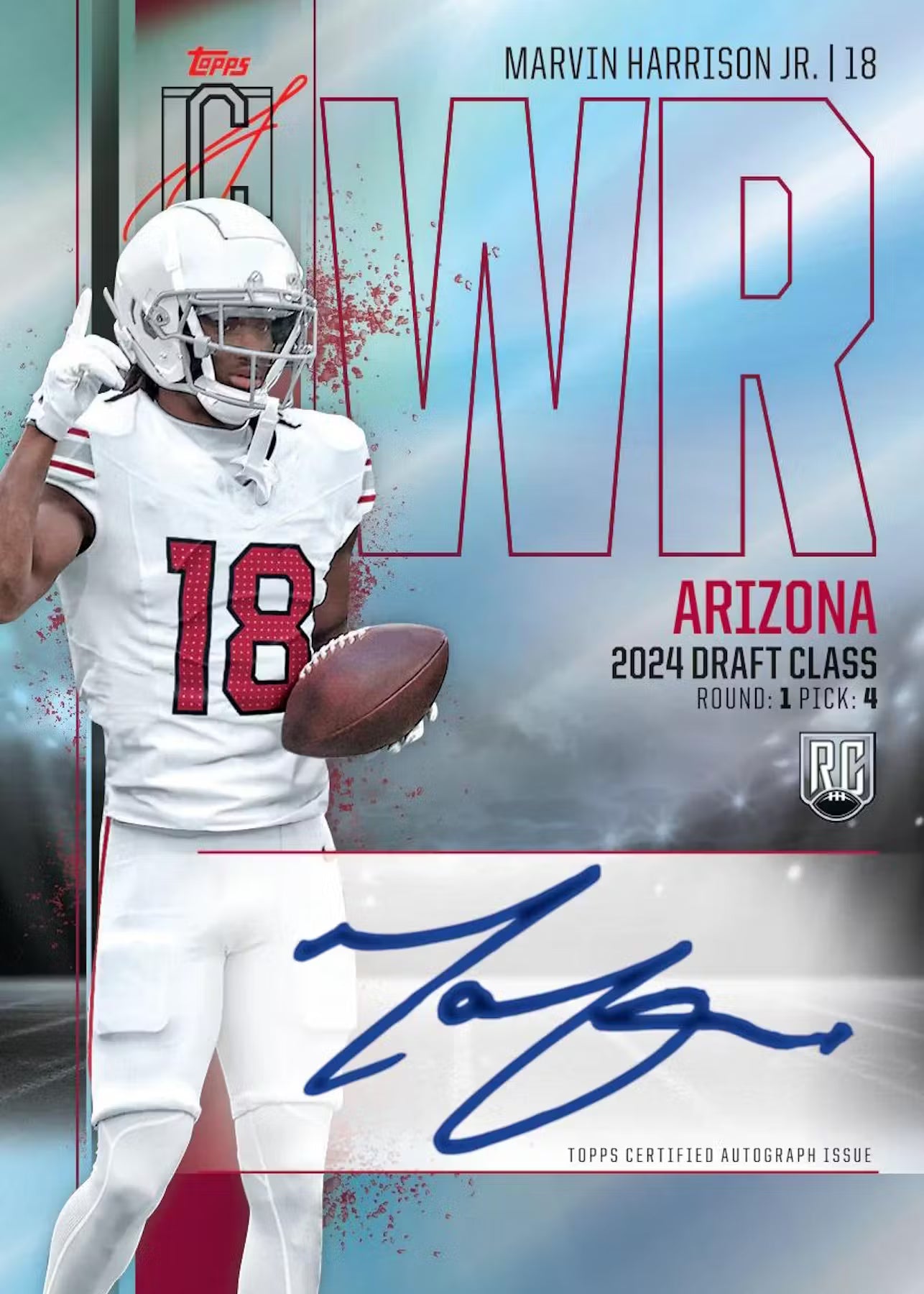 2024 Topps Signature Class Football Mega Box