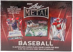 2024 LEAF METAL DRAFT BASEBALL HOBBY BOX - GamesLand Canada