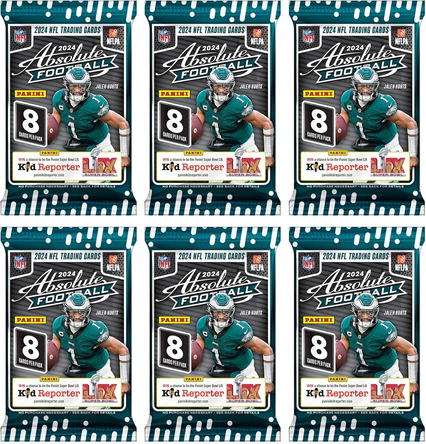 2024 Panini Absolute Football Mega Box (Black Parallels) - GamesLand Canada