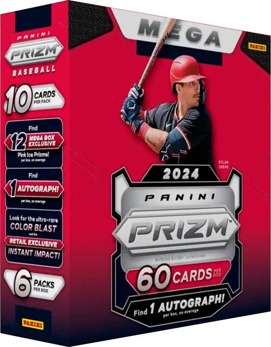 2024 Panini Prizm Baseball Mega Box (Pink Ice) - GamesLand Canada