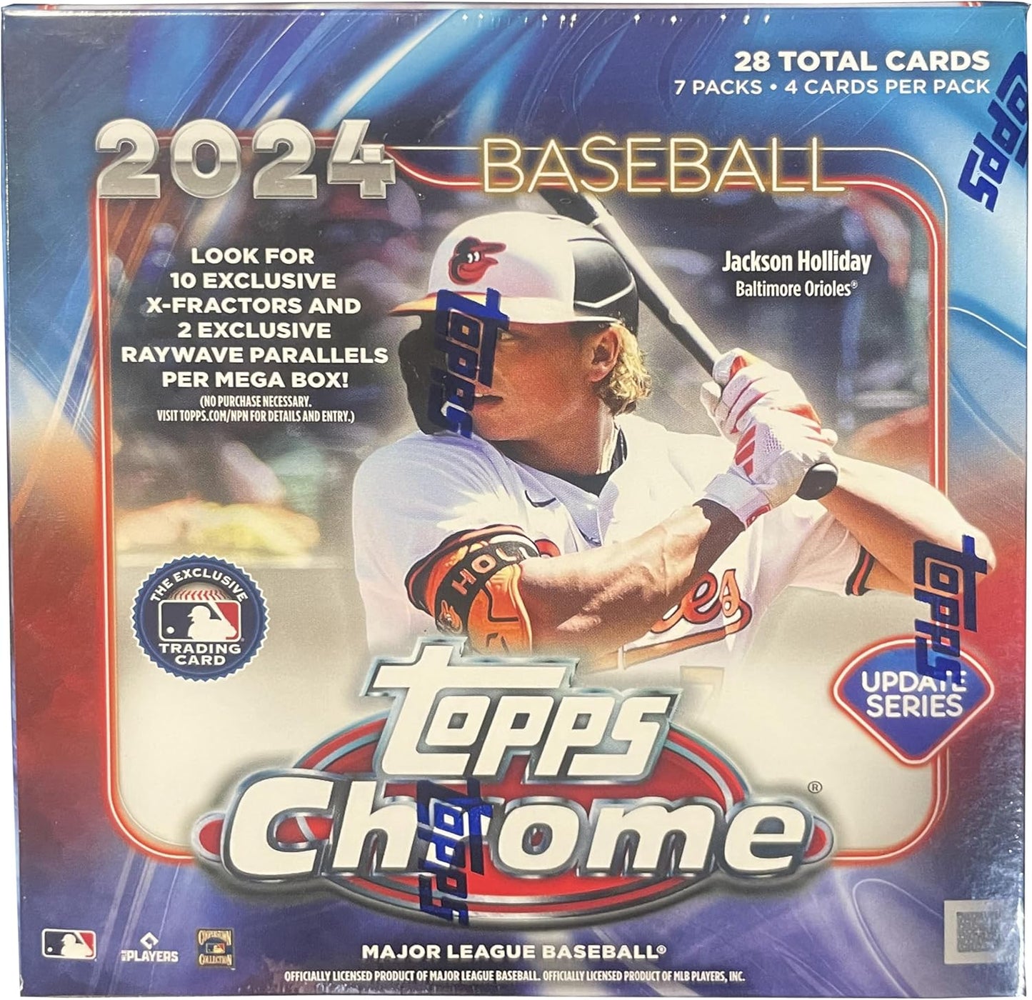 2024 Topps Chrome Update Series Baseball Mega Box - GamesLand Canada