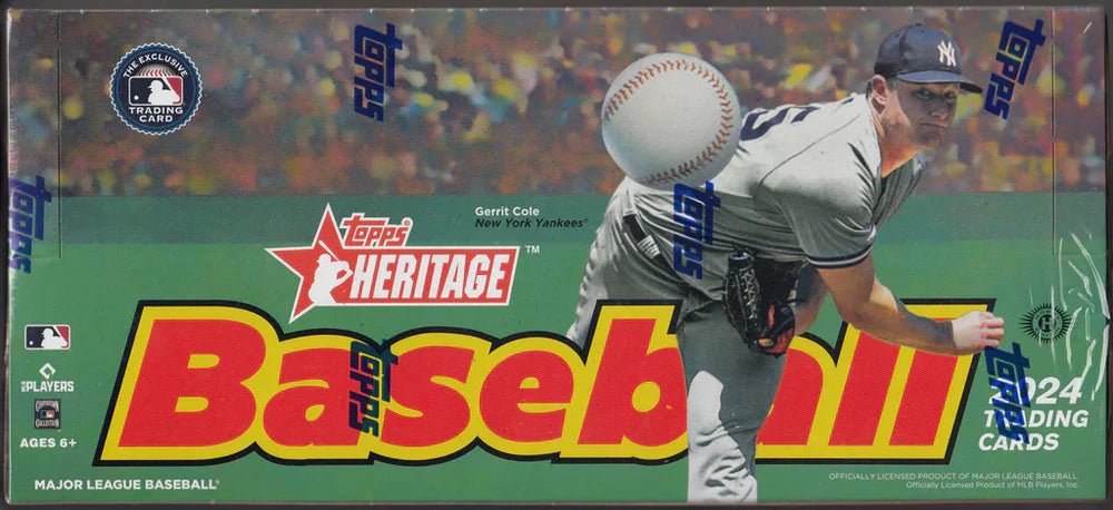 2024 TOPPS HERITAGE BASEBALL HOBBY BOX - GamesLand Canada