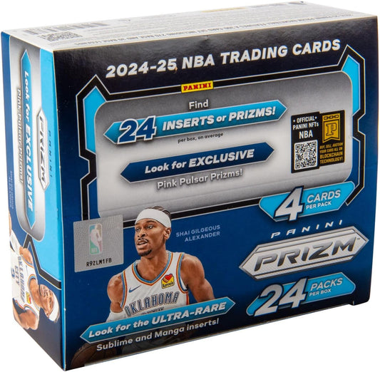 2024/25 Panini Prizm Basketball Retail 24 - Pack Box - GamesLand Canada