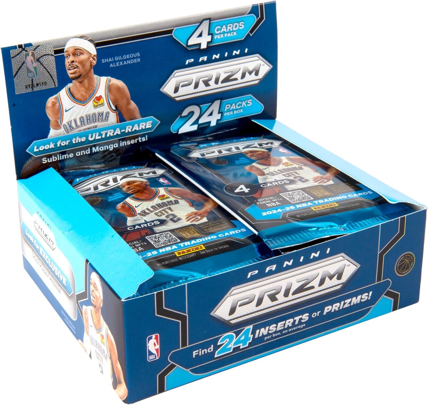 2024/25 Panini Prizm Basketball Retail 24 - Pack Box - GamesLand Canada