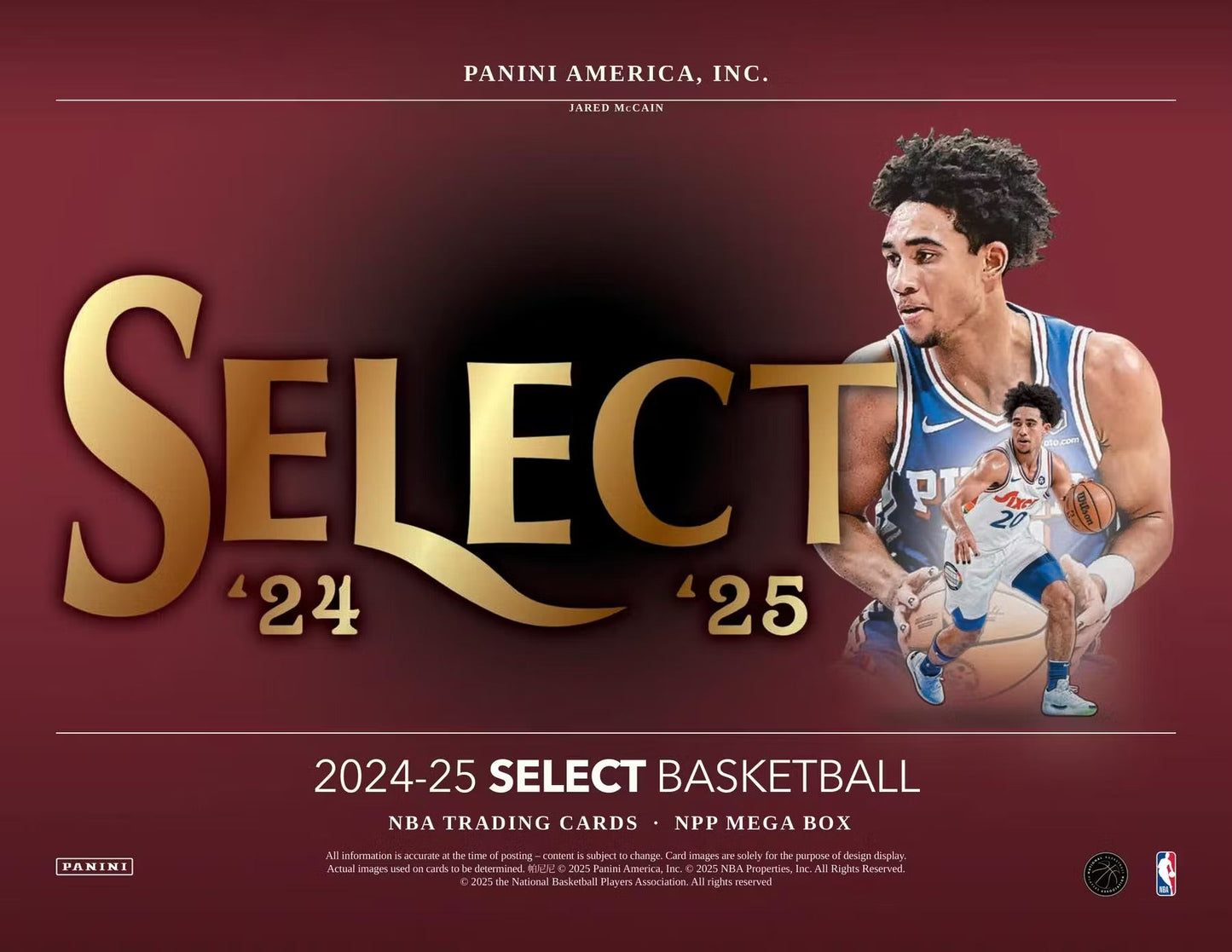 2024/25 Panini Select Basketball Mega Box (Red & Purple Cracked Ice!) - GamesLand Canada