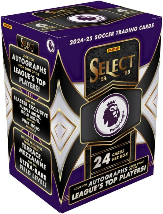 2024/25 Panini Select Premier League EPL Soccer 6 - Pack Blaster Box - GamesLand Canada