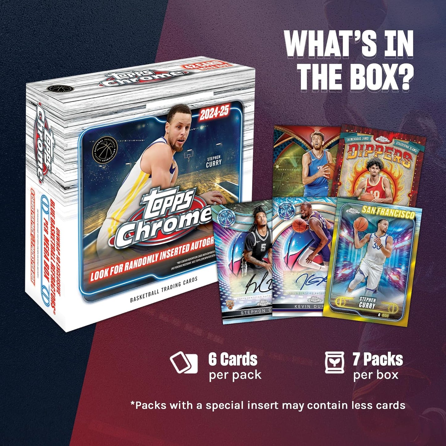 2024/25 Topps Chrome Basketball Mega Box - GamesLand Canada
