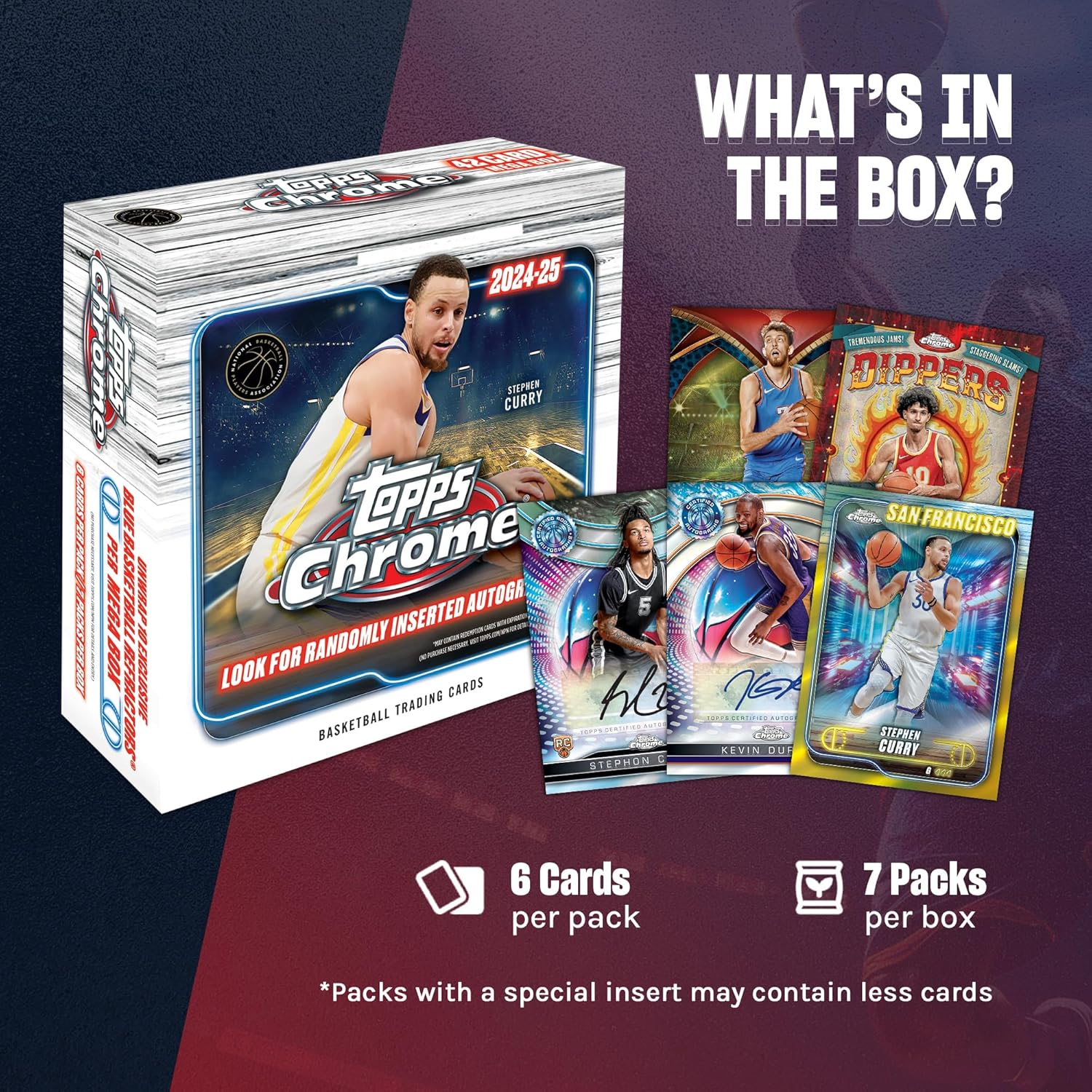 2024/25 Topps Chrome Basketball Mega Box - GamesLand Canada