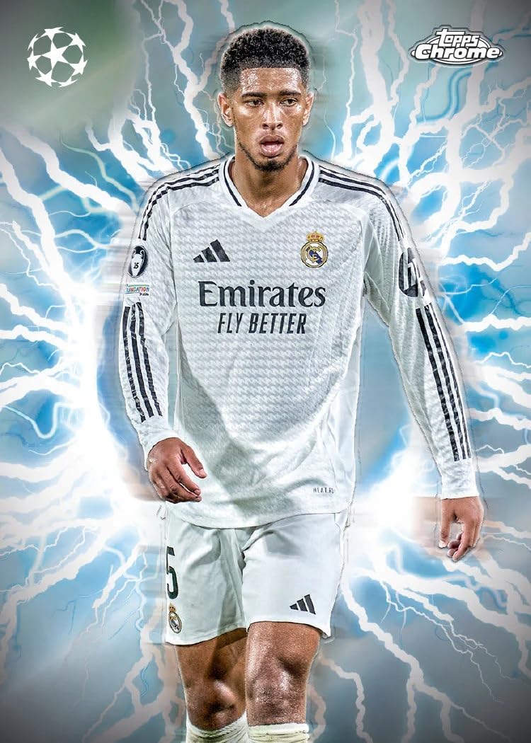 2024/25 Topps Chrome UEFA Club Competitions Soccer 7 - Pack Blaster Box - GamesLand Canada