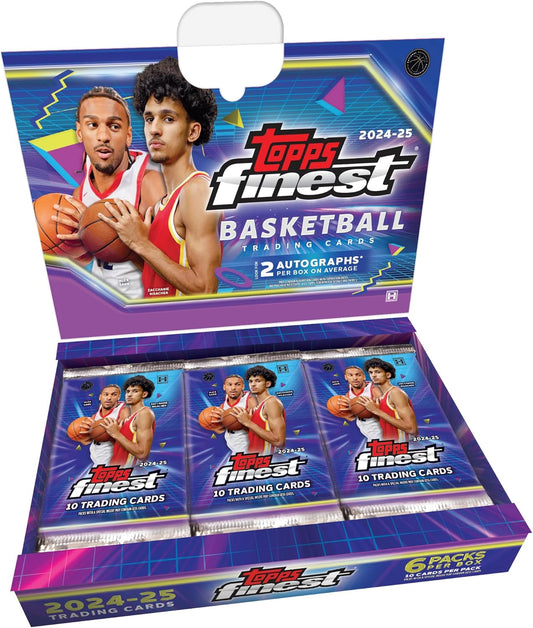 2024/25 Topps Finest Basketball Hobby Box - GamesLand Canada
