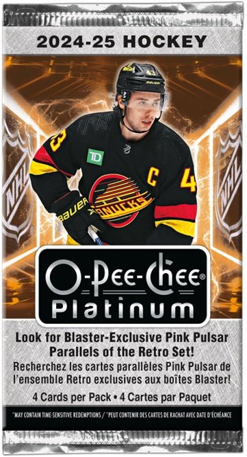 2024/25 UPPER DECK O - PEE - CHEE PLATINUM HOCKEY BLASTER BOX - GamesLand Canada