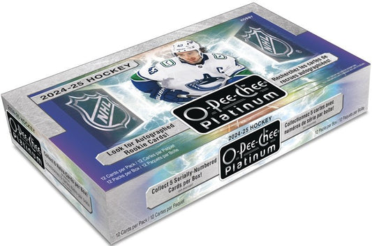 2024/25 UPPER DECK O - PEE - CHEE PLATINUM HOCKEY HOBBY BOX - GamesLand Canada