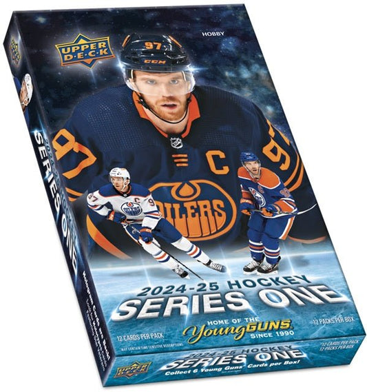 2024/25 Upper Deck Series 1 Hockey Hobby Pack (1 Random Pack) - GamesLand Canada
