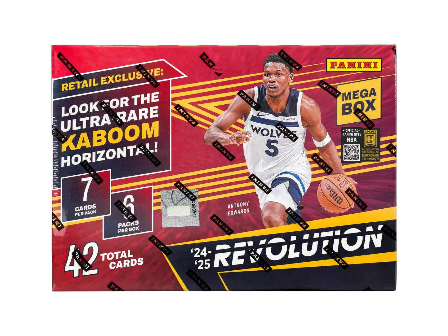 2024/25 Panini Revolution Basketball Mega Box (Scope Parallels!) trading card box at GamesLand Canada