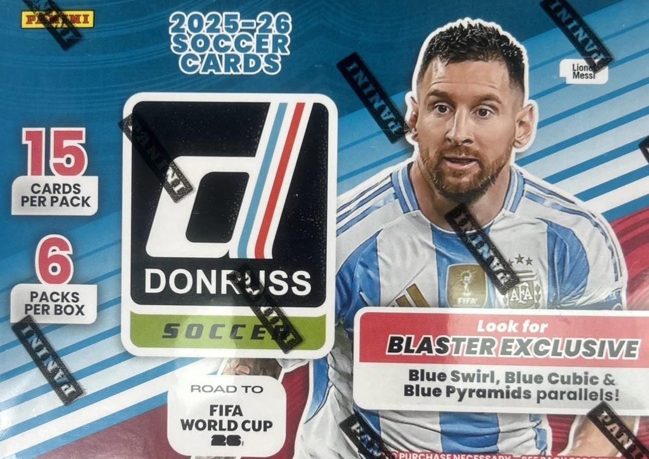 2025-26 Panini Donruss Road to FIFA World Cup Soccer Blaster Box