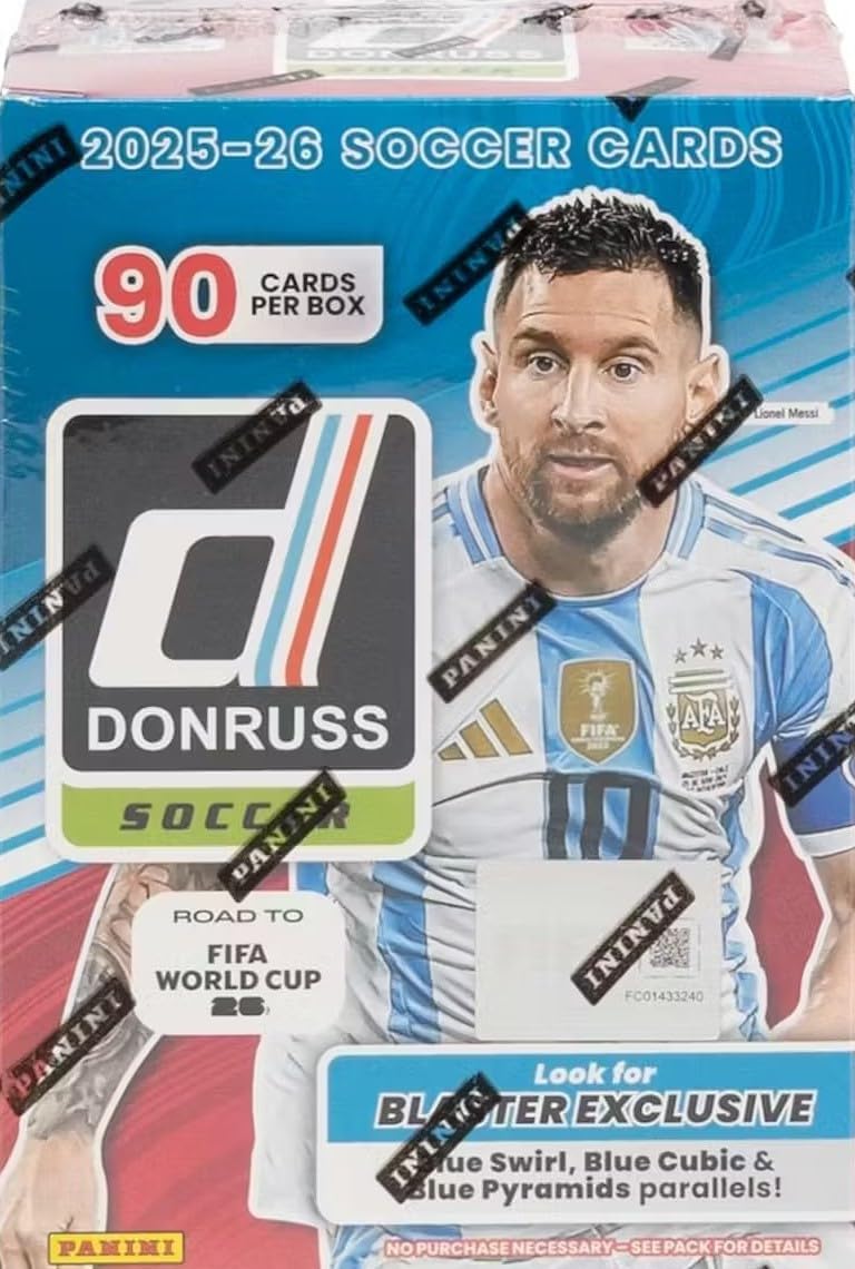 2025-26 Panini Donruss Road to FIFA World Cup Soccer Blaster Box